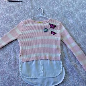 Girls M(10-12) long sleeve shirt